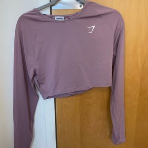 Gymshark training long sleeve crop top